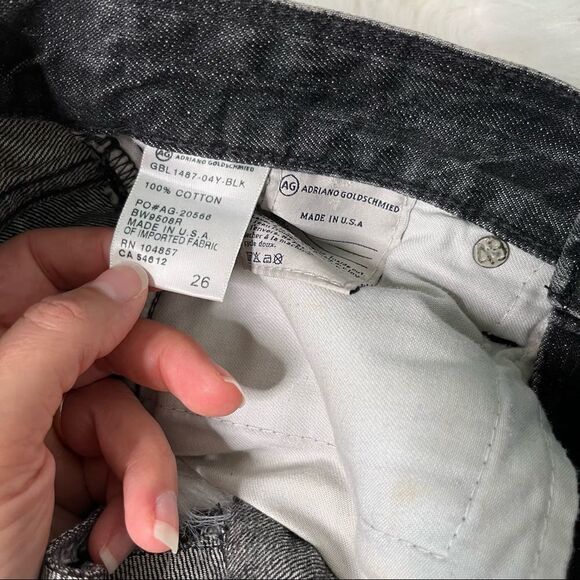 Adriano goldschmied black denim shorts - Picture 4 of 5